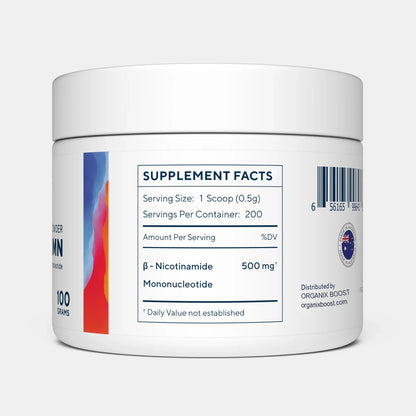 Organix™ - NMN (Nicotinamide Mononucleotide) Pure Powder