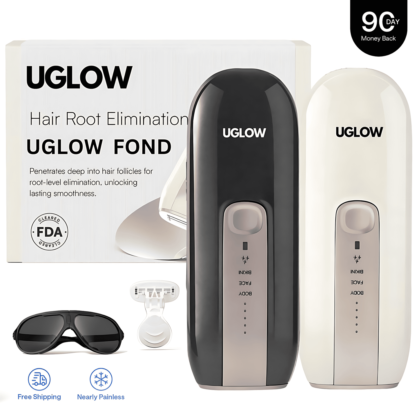 UGlow™ - IPL At-Home Laser Hair Removal